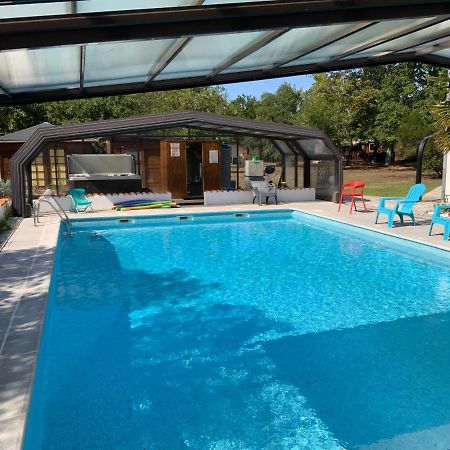 Bed and Breakfast Domaine De Labelo Commensacq Exterior foto